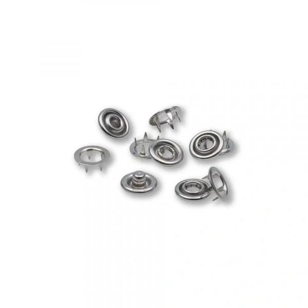 Prym  Jerseydruckknöpfe 10mm Silber Nachfüllset 390106